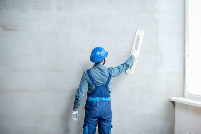 plaster-work
